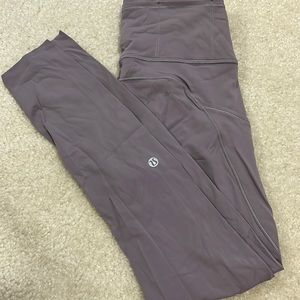 Lululemon fast and free leggings violet verbena